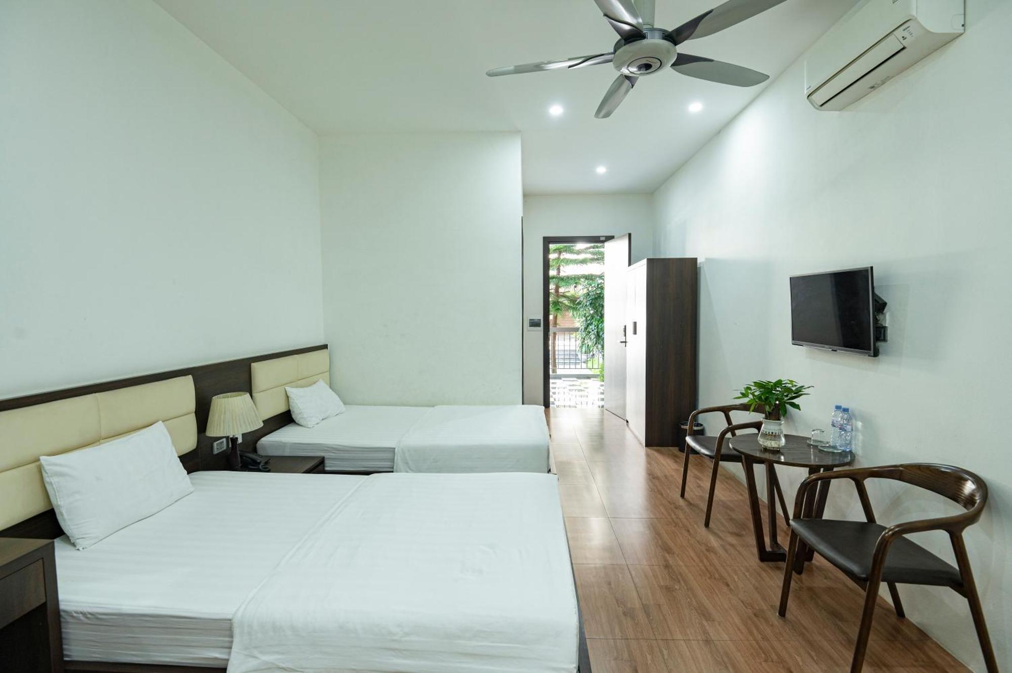 Khach San Det Hotell Nam Dinh Exteriör bild