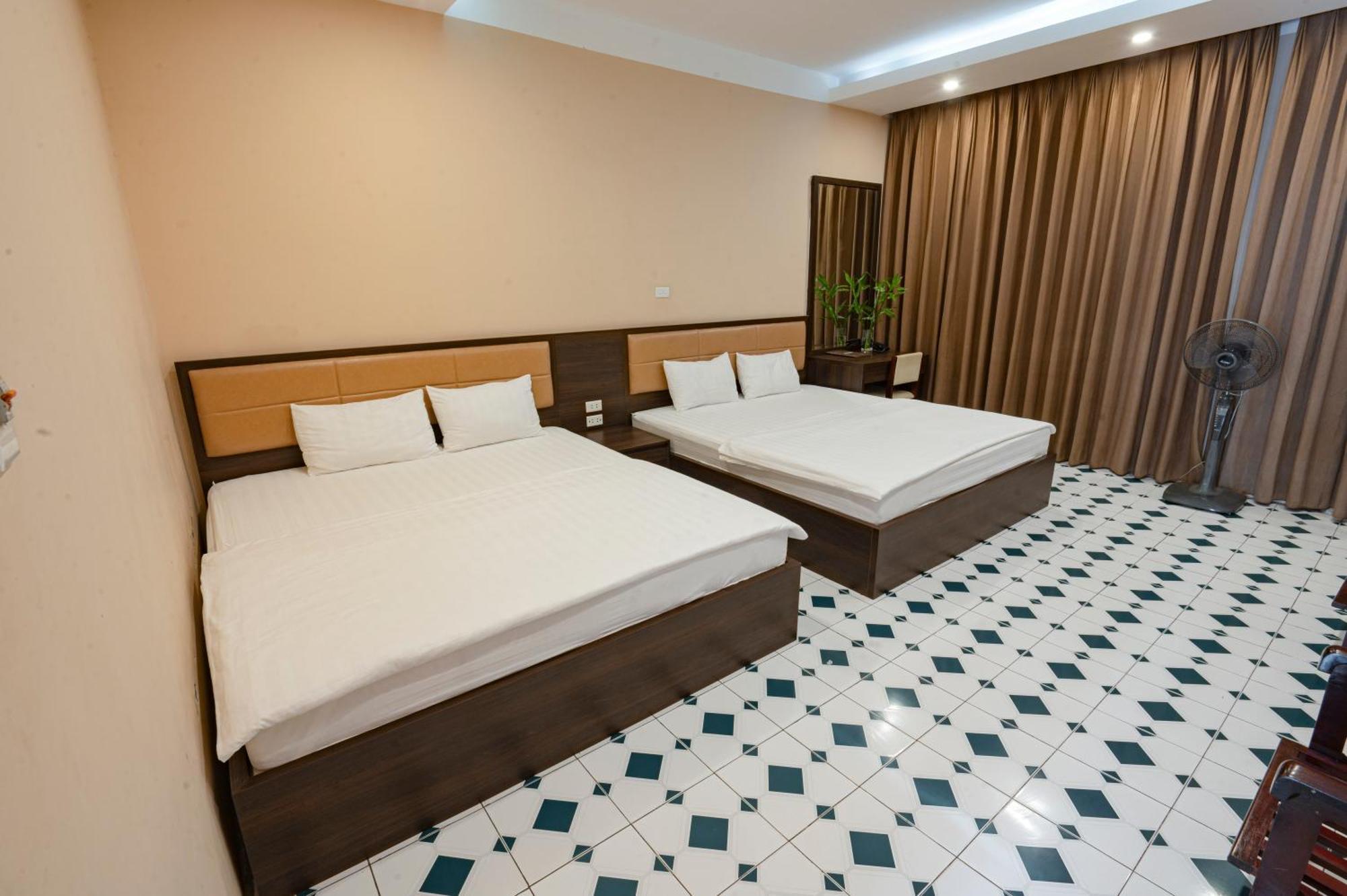Khach San Det Hotell Nam Dinh Exteriör bild