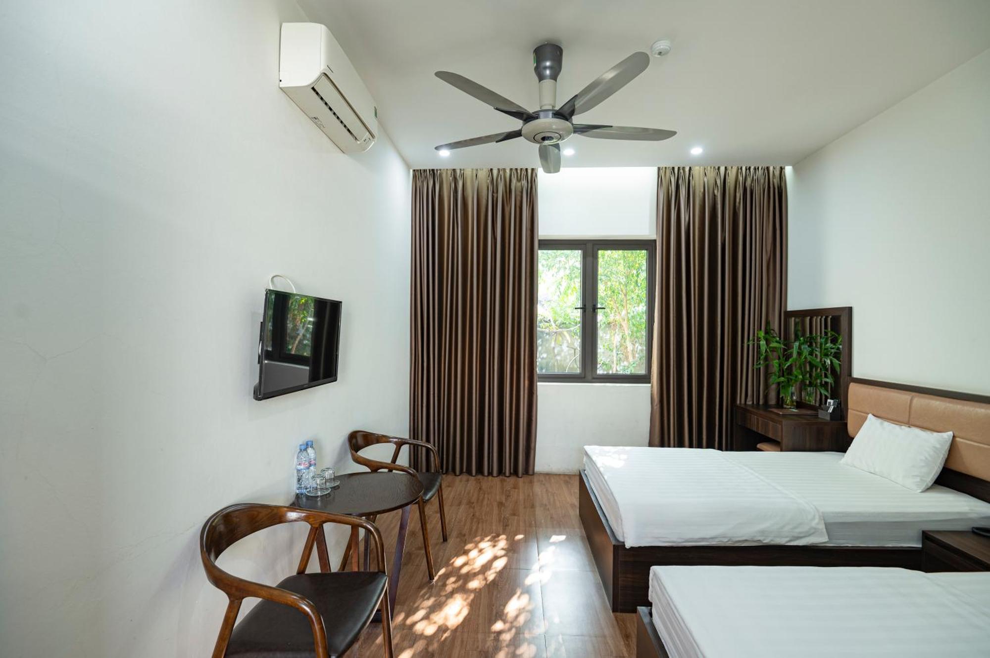 Khach San Det Hotell Nam Dinh Exteriör bild
